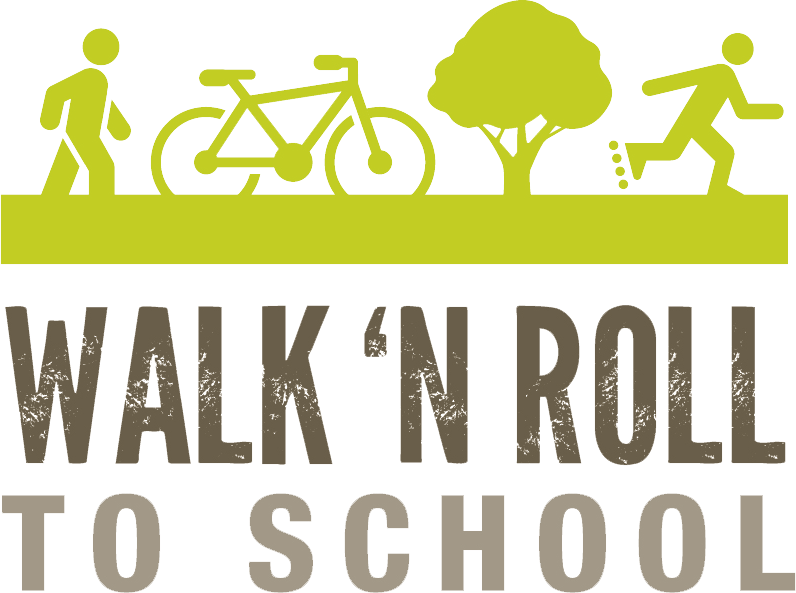 Walk ‘n Roll to school day in Bracebridge on June 22