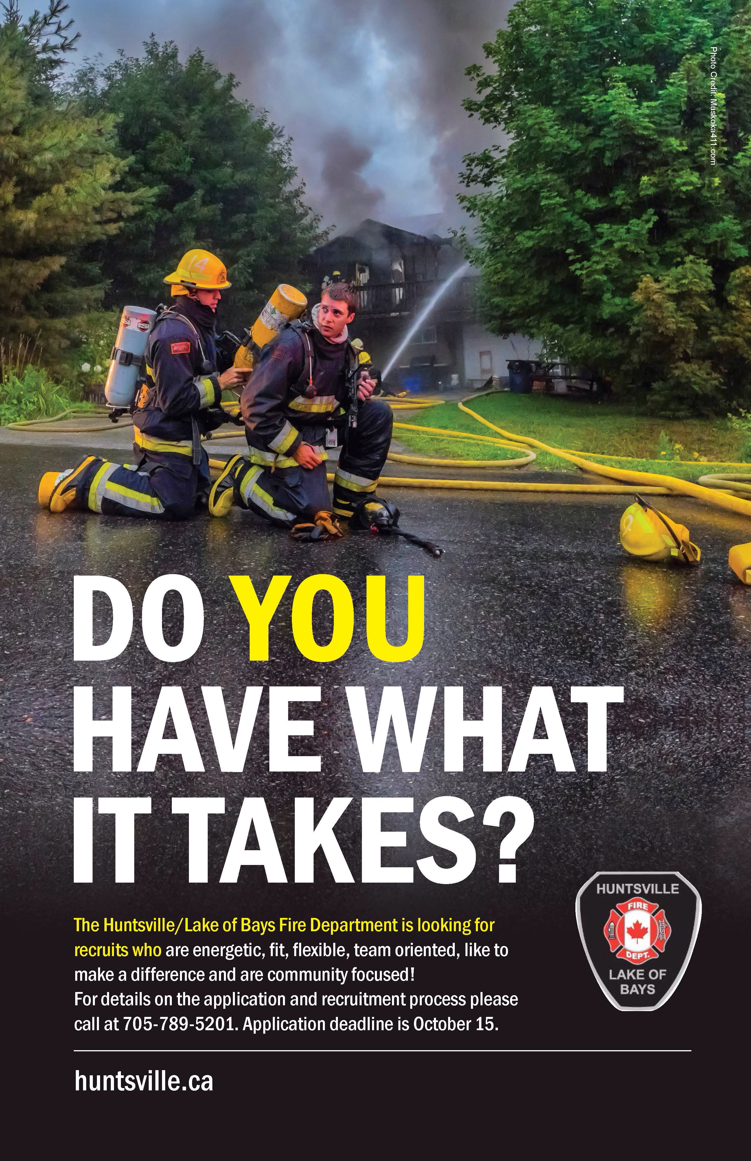 Huntsville/Lake of Bays Fire Department seeking new recruits ...