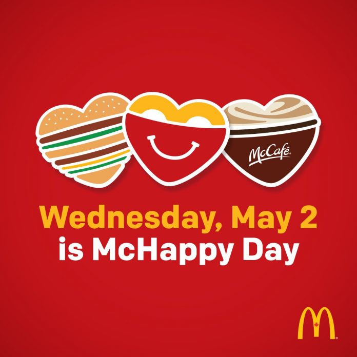 Wednesday May 2nd Is McHappy Day | muskoka411.com