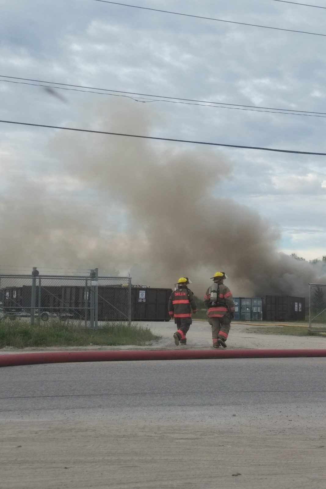 Orillia Fire Crews Battle Fire On James Street