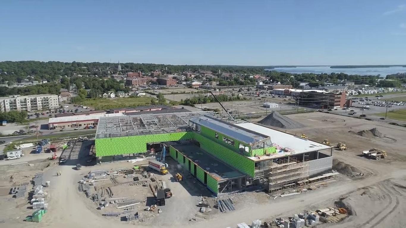 Orillia Recreation Centre Taking Shape at Foundry Park