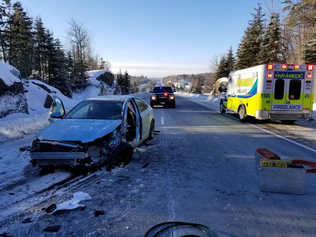 Collision On Highway 11 Sends One Person To Hospital | Muskoka411.com