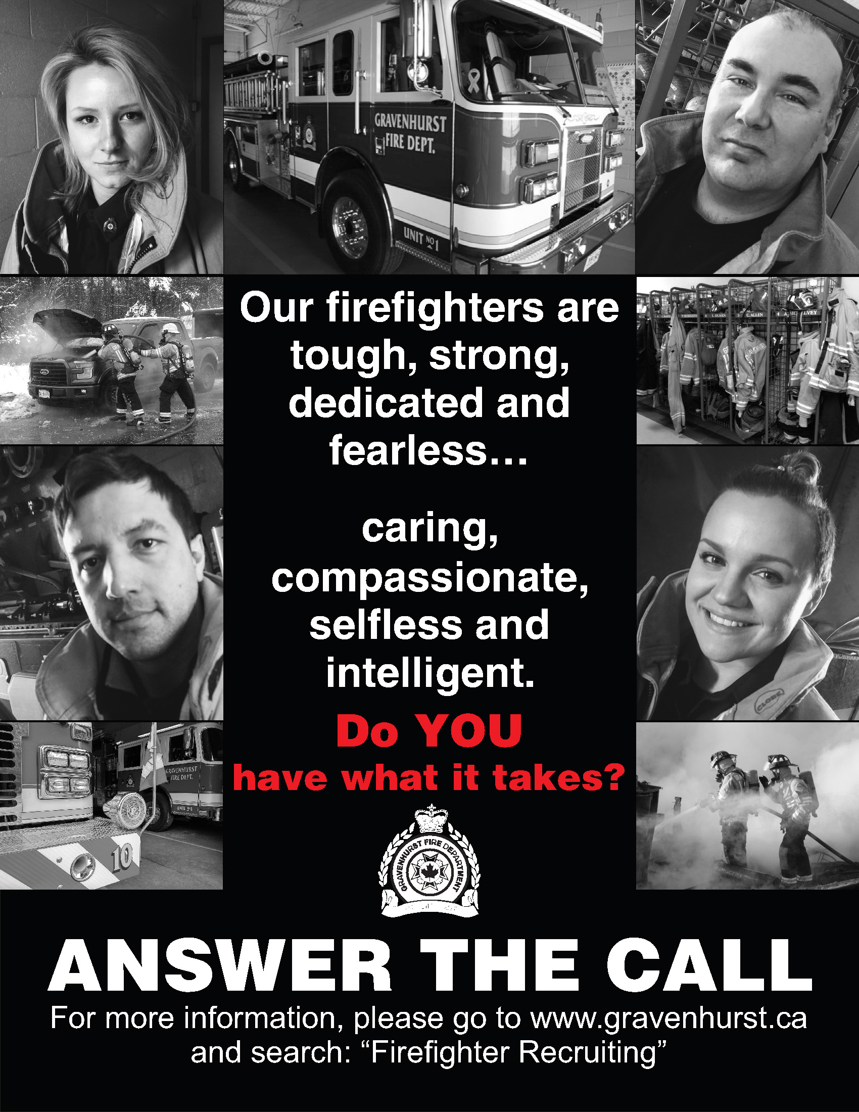 Gravenhurst Fire Department Launches Annual Recruitment Campaign