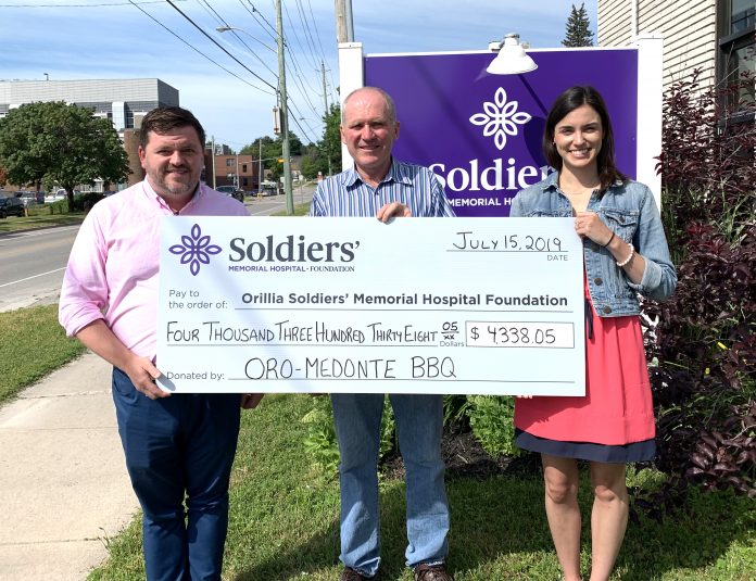 Community BBQ Big Cheque Presentation