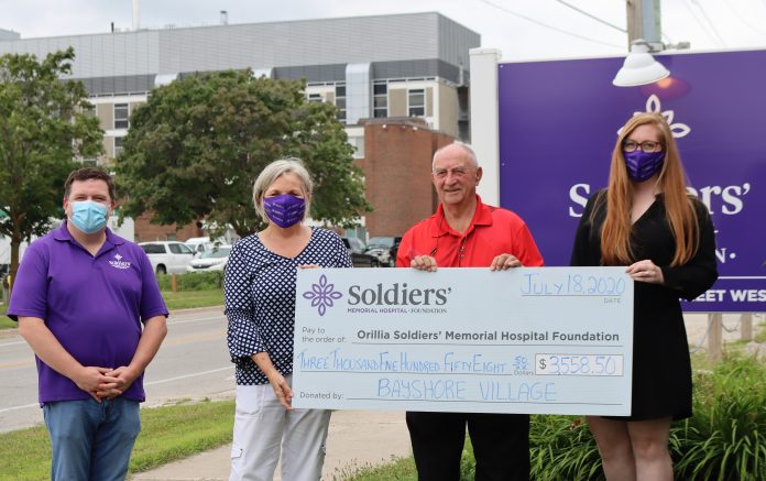Bayshore Car Wash Cheque Presentation
