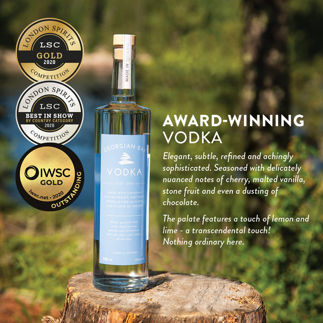 Bay Vodka Ranked As One Of The Ten Best Vodkas In The World