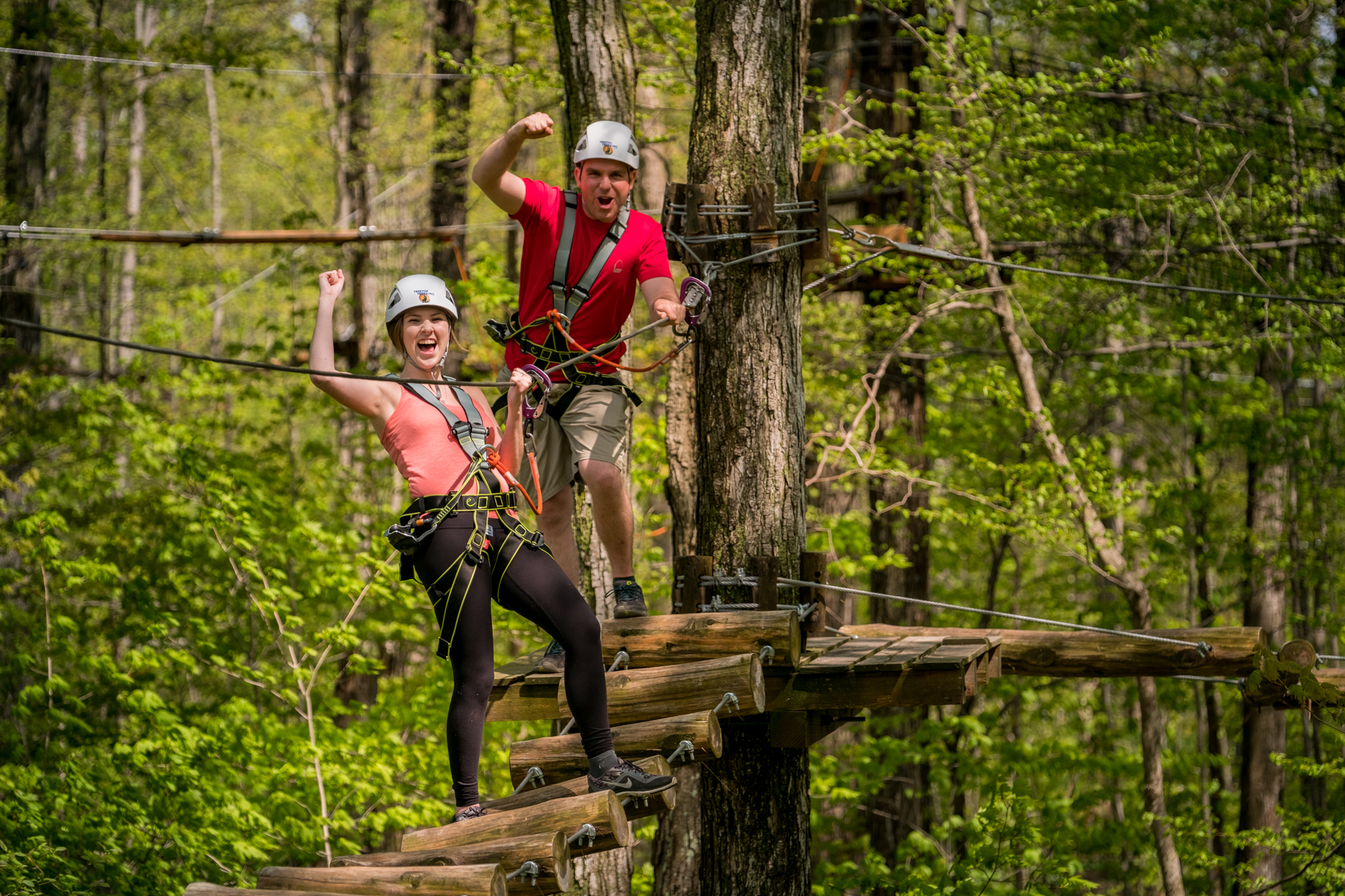 treetop trek aerial adventures