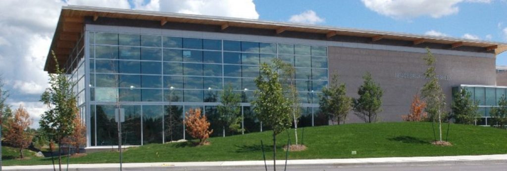 Bracebridge Sportsplex, a sports and recreational fitness centre in Bracebridge