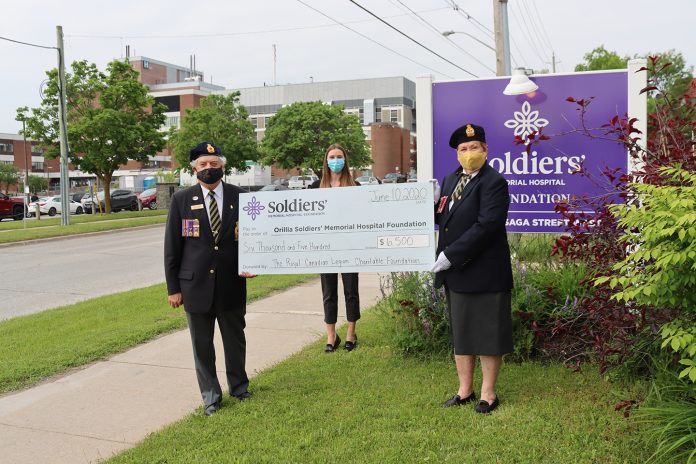 Legion Supports Soldiers’ with $6,500 Donation for Ventilators