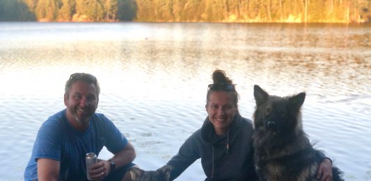 Paws of the North Rescue founders Trevor and Holly Marko