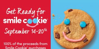 Smile Cookie Day: the Gravenhurst locations have chosen the local Salvation Army food bank as the recipient for this year’s fundraising initiative.