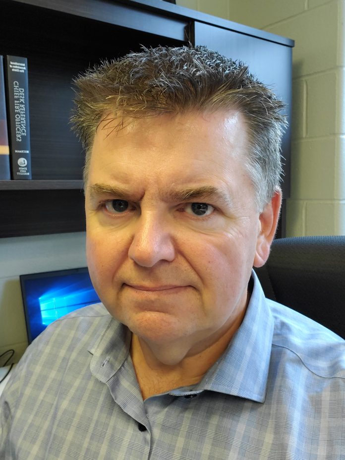 Huntsville/Lake of Bays Fire Chief Rob Collins. Photo courtesy of Rob Collins
