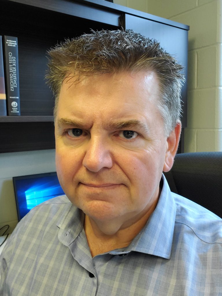 Huntsville/Lake of Bays Fire Chief Rob Collins. Photo courtesy of Rob Collins