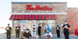 Barrie and Stroud Tim Hortons Smile Cookie Campaign