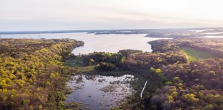 A view over the area in Bracebridge where a developer has proposed a school complex known as Muskoka Royale College. Photo courtesy of Michael Appleby