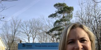 Real estate broker Heather Scott is leading a fundraising initiative for Habitat's build in Bala after an anonymous group of donors challenged the community to match their $25,000 donation. Photo courtesy of Heather Scott