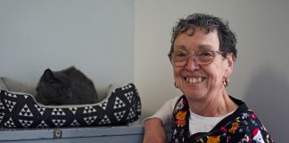 Barb MacLeod, founder of the Comfie Cat Shelter
