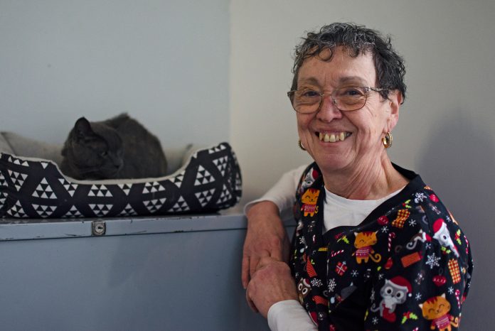 Barb MacLeod, founder of the Comfie Cat Shelter