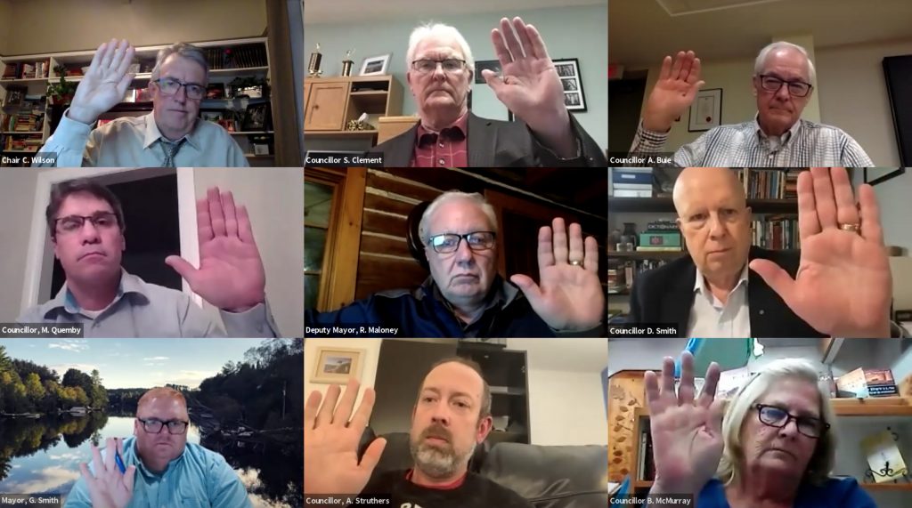 Planning committee zoom meeting, council approves muskoka royale
