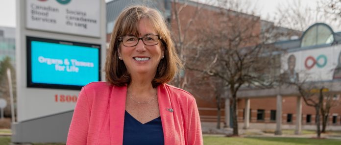 Margaret Miedema, director of philanthropy at Canadian Blood Services