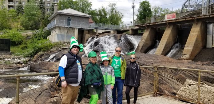 Team Forth participating in the Trek for Tourette in 2020