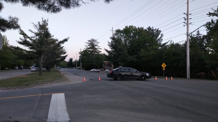 The area of Bethune Drive near Violet Street in Gravenhurst following the confrontation on May 30