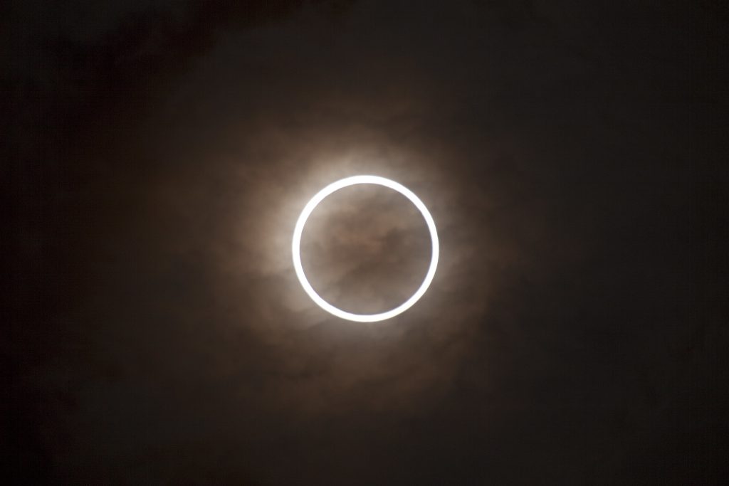 An annular eclipse in 2012