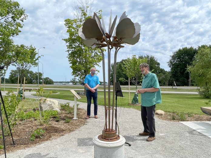 Butterfly Garden Sculpture Unveiling (1)