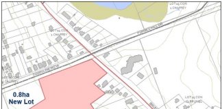 Visualizing the land swap: A map showing what the rezoned boundaries of the Nelson Head Nature Reserve would be should council approve the application to rezone.