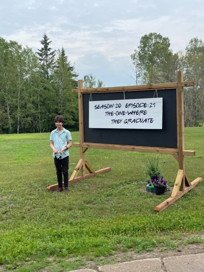 McDougall grad with board