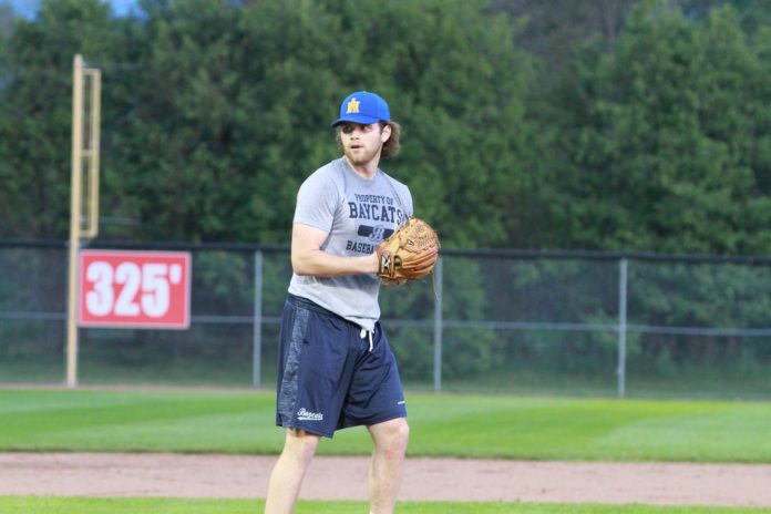 Joining the Barrie Baycats, Mason Robertson, 19, is a native of Orillia.