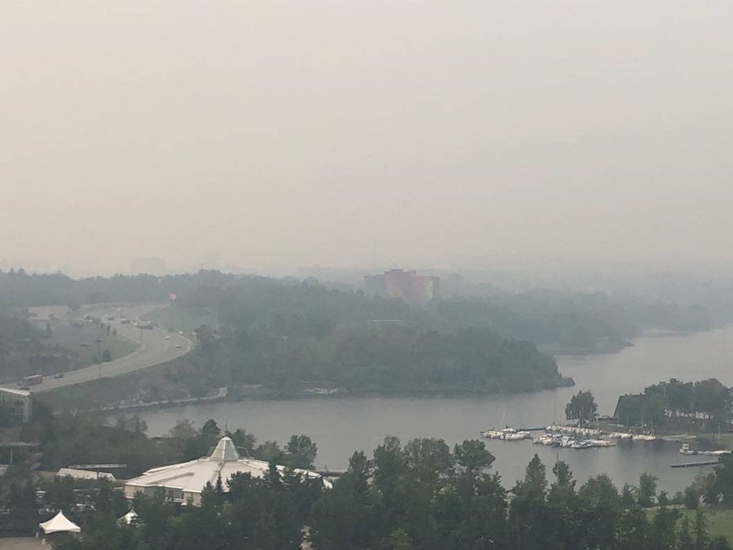 Smoke Is Causing Poor Air Quality And Reducing Visibility - Muskoka411.com