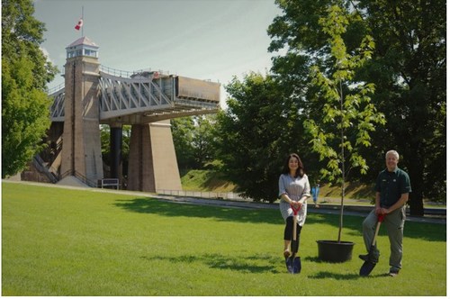 Parks Canada-Planting on the Trent-Severn Waterway has begun as