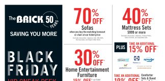 The Brick Huntsville Black Friday Sneak Peek VIP Sale