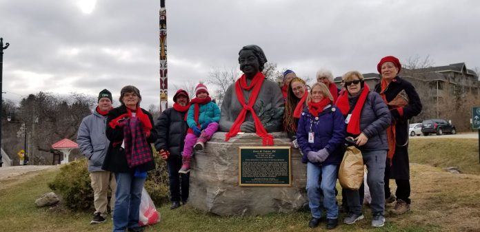 Bracebridge Red Scarf Campaign 2019