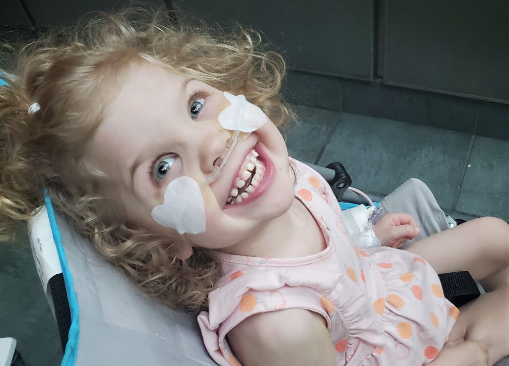 Port Sydney three-year-old Scarlett Seymour