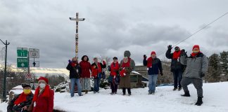 Red Scarf campaign in recognition of World AIDS Day and HIV/AIDS Awareness Week