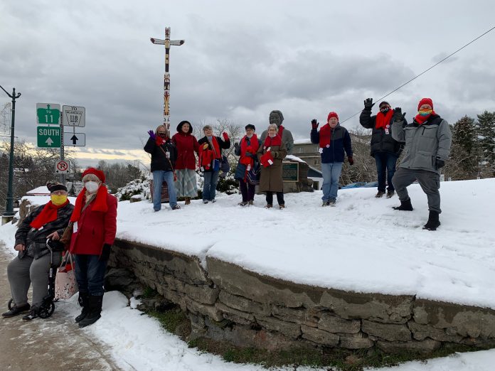 Red Scarf campaign in recognition of World AIDS Day and HIV/AIDS Awareness Week