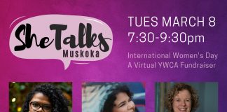 2022 SheTalks Muskoka on International Women’s Day