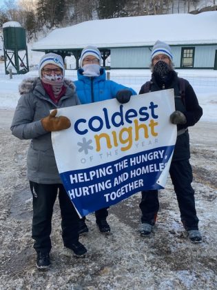 Coldest Night of the Year participants