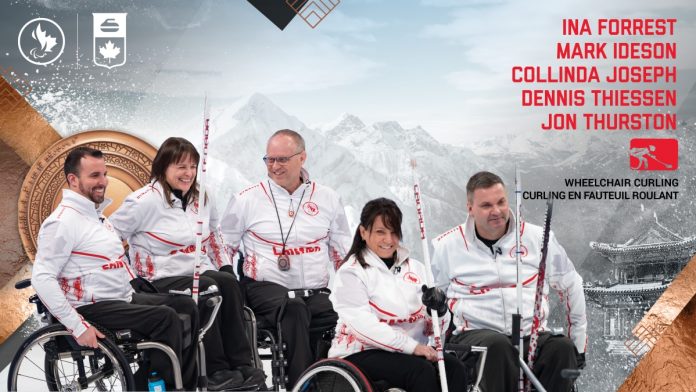 Wheelchair Curling Team Wins Bronze