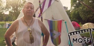 Muskoka Queer Film Festival: A still from the film Stories from Land Back Camp by director Shawn Johnston.