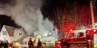 Port Carling House Fire March 10