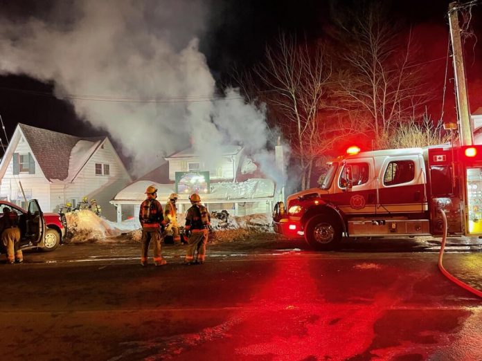 Port Carling House Fire March 10