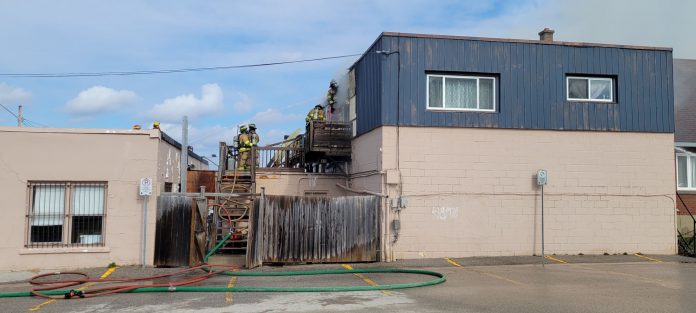 Midland Fire April 8
