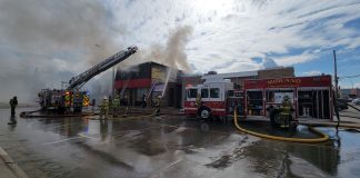 Downtown Midland Fire April 8