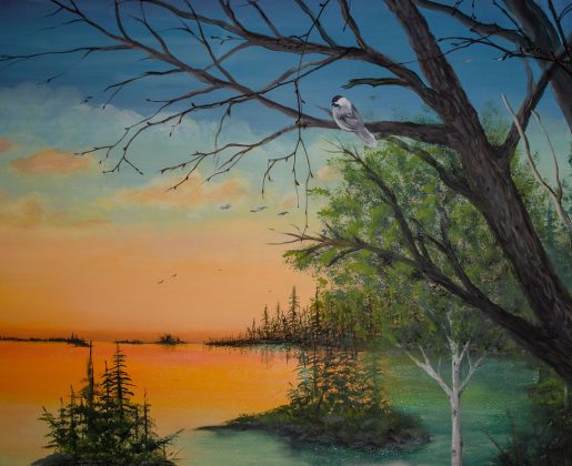 Mural at the pines