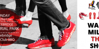 Walk A Mile In Their Shoes Banner