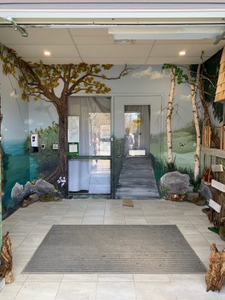 Macaulay Tree House art piece