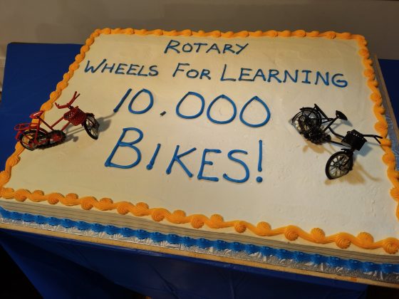 Rotary Wheels For Learning Cake